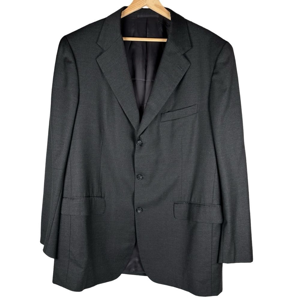 Ying Tai Loro Piana Tasmanian Super 130s Wool Sport Coat Blazer Men’s Size 48L
